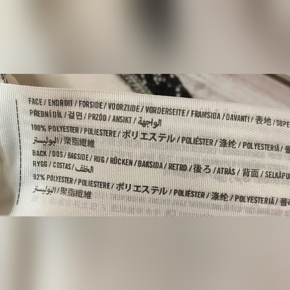 Abercrombie & Fitch Y2K Black Floral Lace Fit & Flare Mini Dress Cutout Sides M - Picture 8 of 8